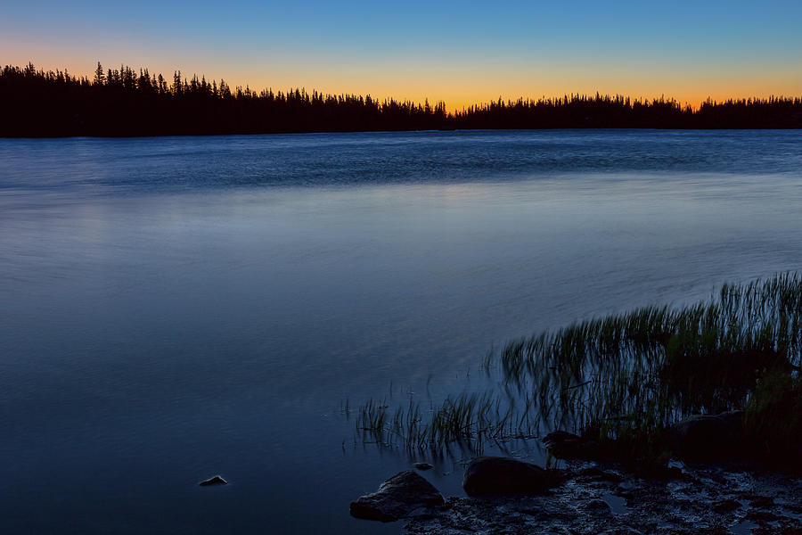 Mountain Lake Glow Photograph by James BO Insogna