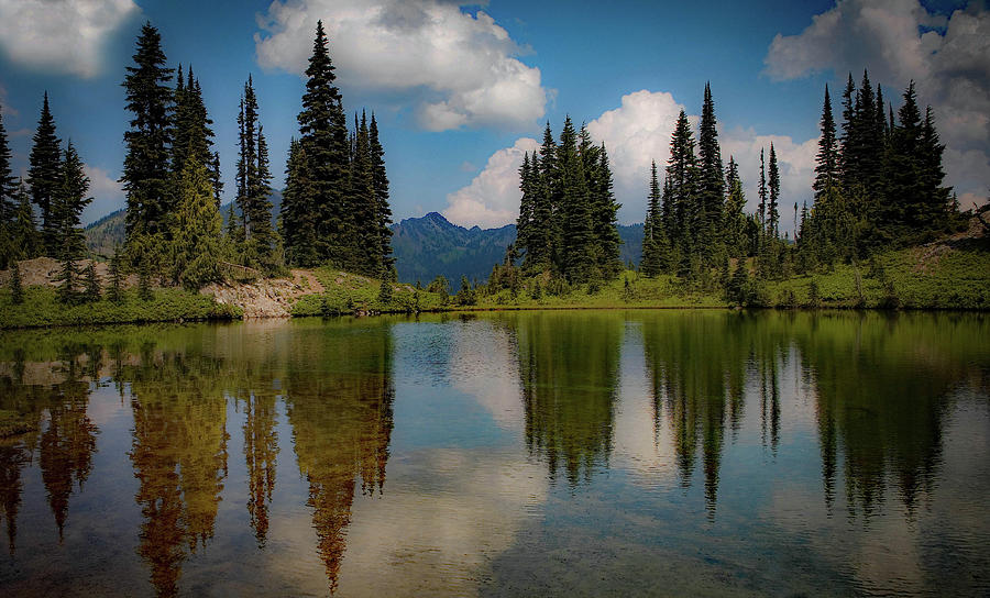 Mountain Lake Photograph by Janet DeLapp