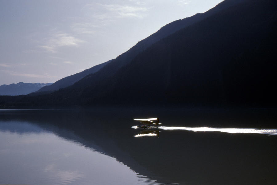 Mountain Lake Landing 2  Photograph by Lyle Crump