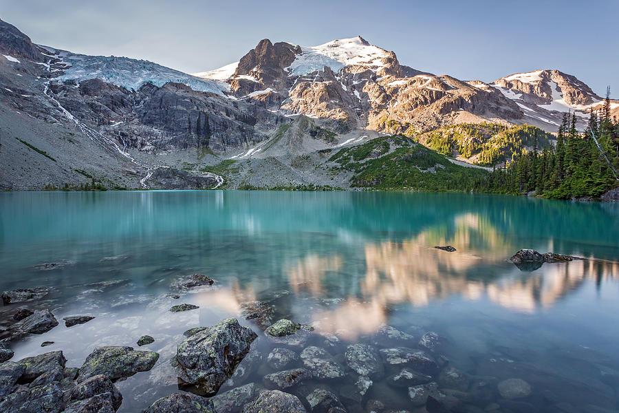 Mountain Photograph - Mountain Lake Reflection by Pierre Leclerc Photography