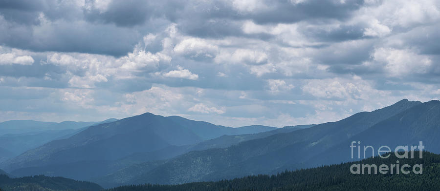 Mountain landscape on a very cloudy day Photograph by Alexandru ...