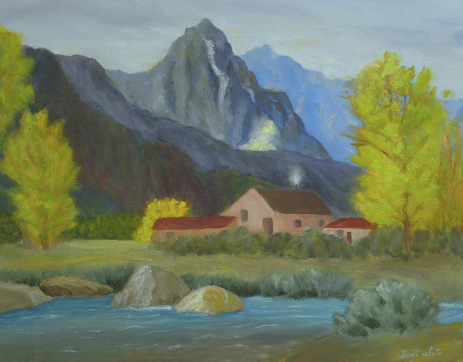 Mountain Life Painting by Scott W White
