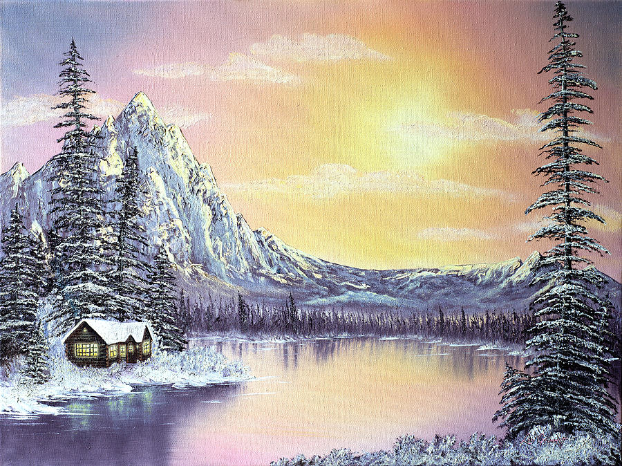 Mountain Majesty Painting by Lori Grimmett
