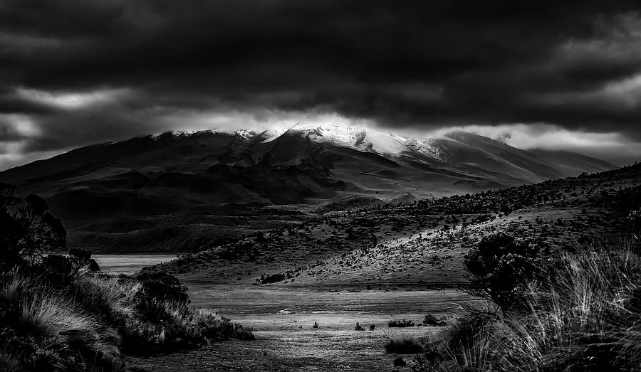 Mountain Photograph - Mountain Meadow - Ecuador by Mountain Dreams