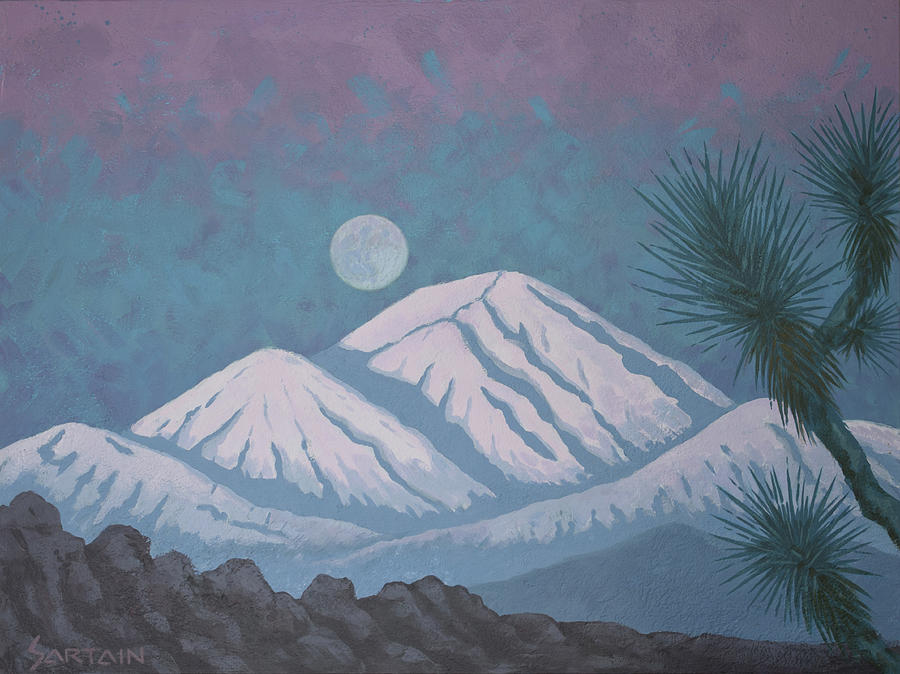 Mountain Meditation Painting by Jeff Sartain