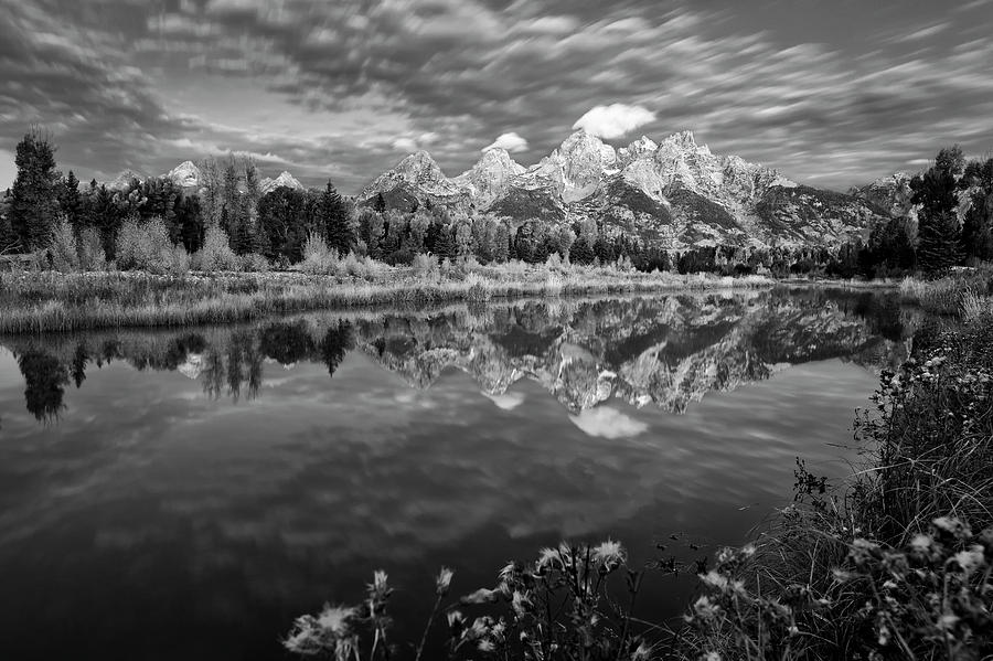 Mountain Monochrome Photograph by Mike Lang