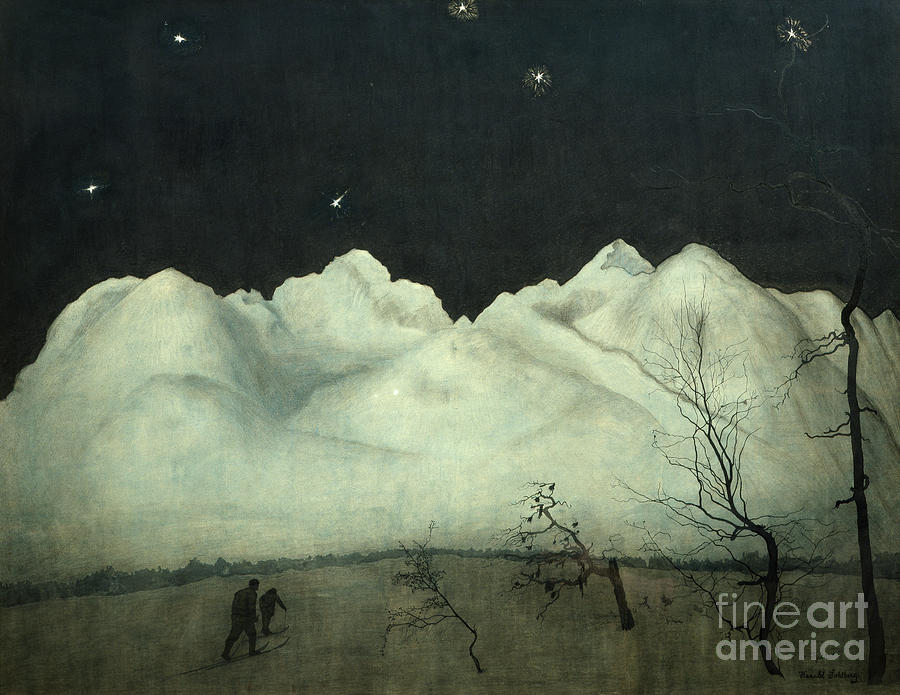 Mountain Pastel by O Vaering by Harald Sohlberg