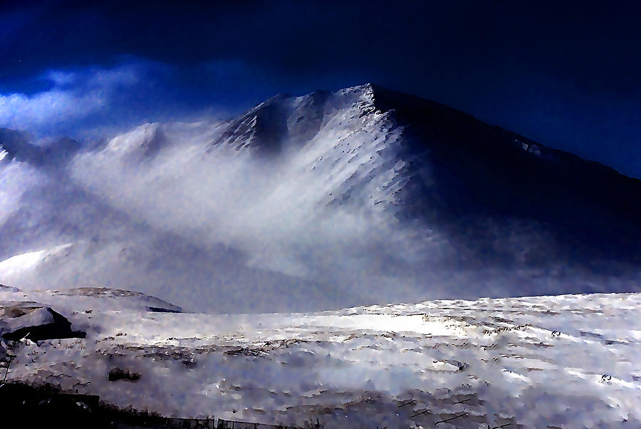Mountain Photograph - Mountain of Alaska by Galeria Trompiz