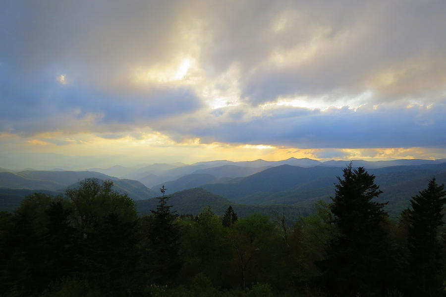 Mountain Overlook Photograph by Wanderbird Photographi LLC