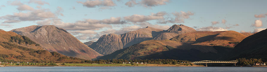 Mountain Panorama Photograph by Grant Glendinning