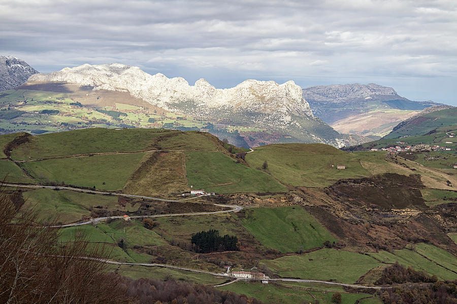 Mountain passes of Cantabria Photograph by Shirley Mitchell