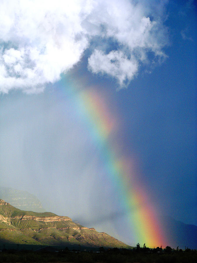 Mountain Rainbow Photograph by Brenda Purvis - Fine Art America