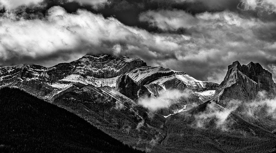 Mountain Range Canada Photograph by Patrick Boening
