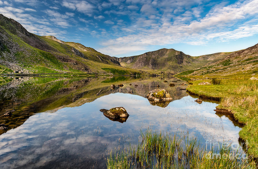 Snowdonia National Park Photograph - Mountain Reflection by Adrian Evans