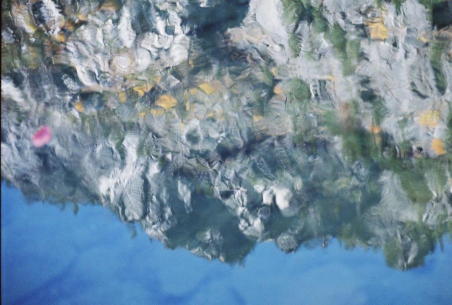 Mountain reflection Photograph by Frank Larkin