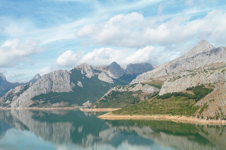 Mountain reflections Photograph by Natura Argazkitan