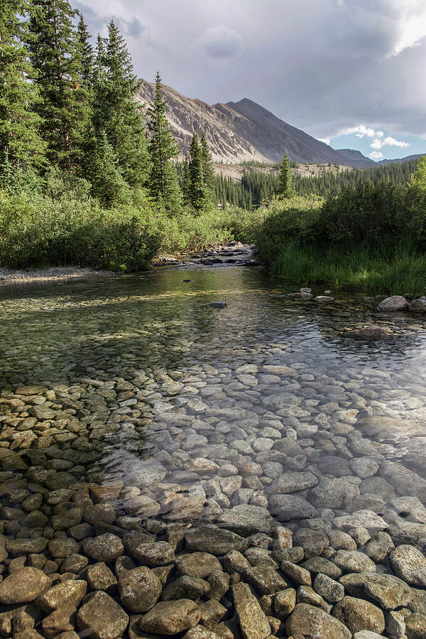 Mountain River Photograph by Aaron Spong