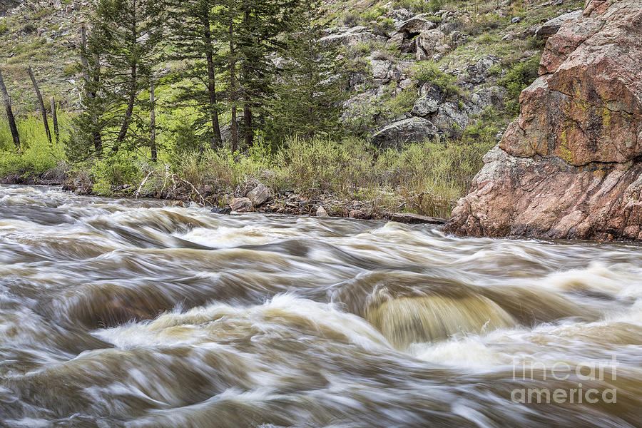Mountain River Rapid In Springtime Photograph by Marek Uliasz