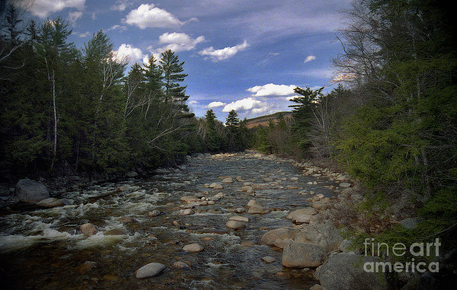 Mountain River Photograph by Skip Willits