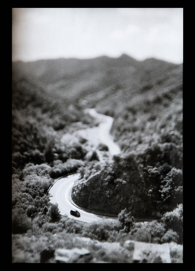 Mountain Road Miniature Photograph by Dirk Ercken