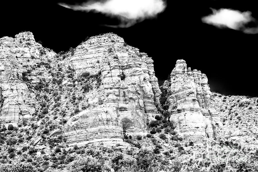 Mountain Rocks in Sedona Photograph by John Rizzuto