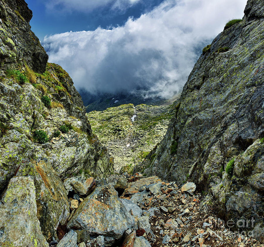 Mountain scene Photograph by Ragnar Lothbrok
