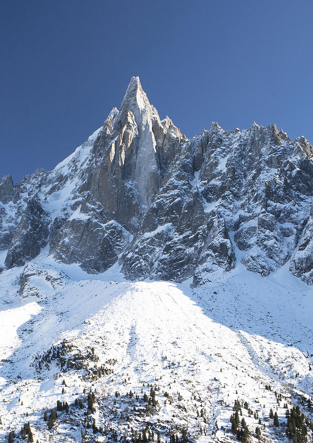 Mountain Photograph - Mountain Scenery - Chamonix by Pat Speirs