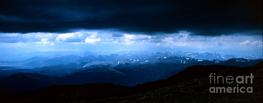 Mountain Storm Photograph by Ken DePue