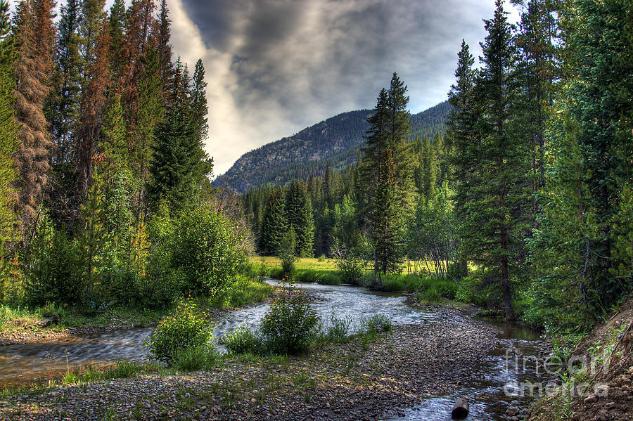 Landscape Photograph - Mountain Stream 4 by Pete Hellmann Landscape Photograph - Mountain Stream 4 by Pete Hellmann