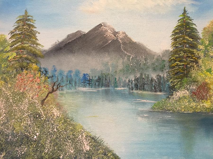 Mountain Summer Dream Painting by Ronnie Egerton