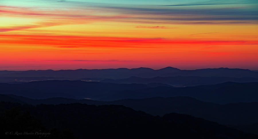 Mountain Sunrise Photograph by C  Renee Martin