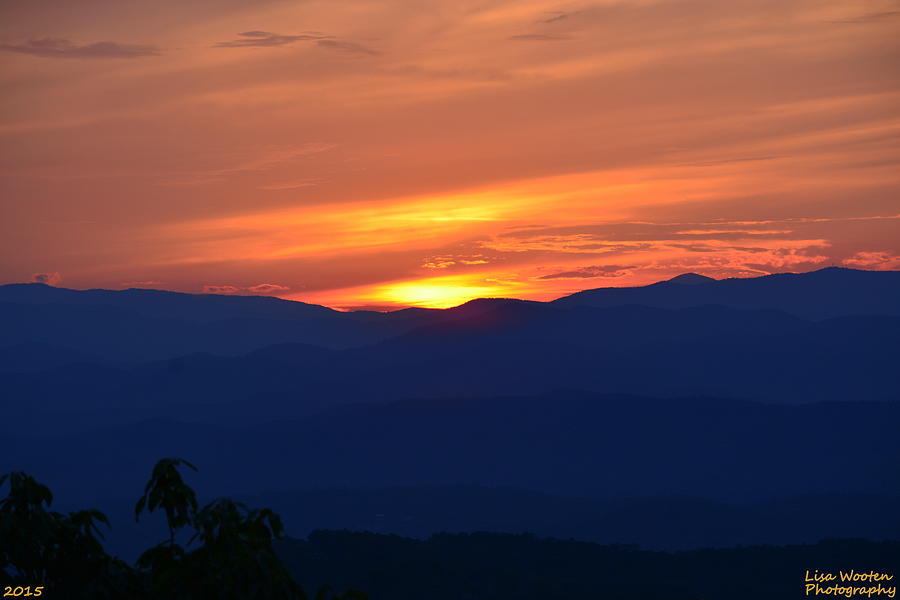 Mountain Sunrise  Photograph by Lisa Wooten