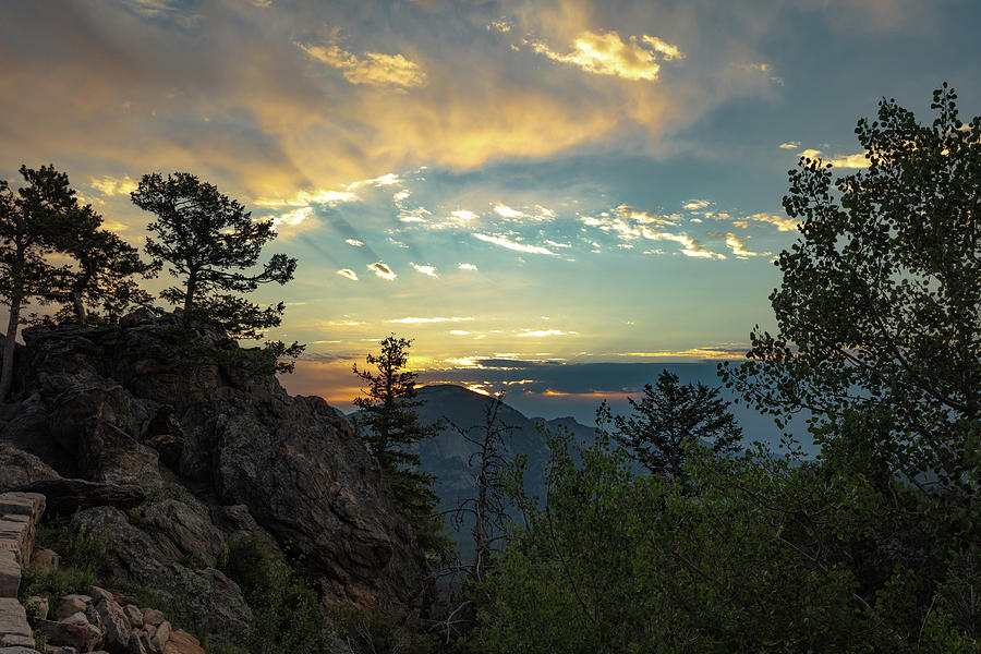 Mountain Sunrise Photograph by Sean Allen