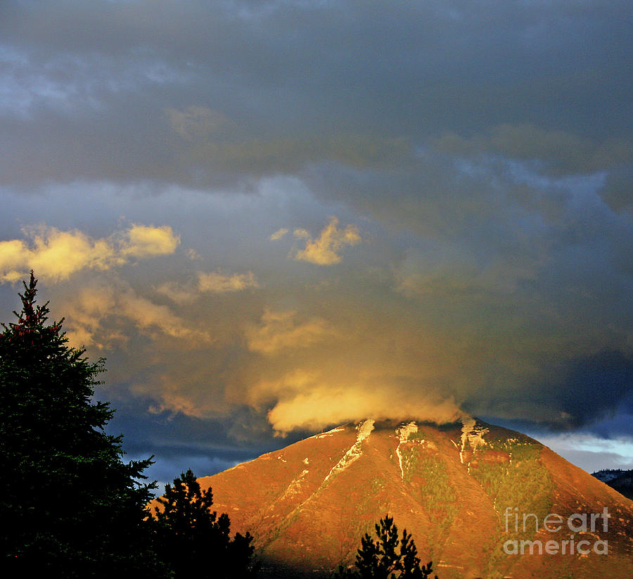 Mountain Sunset Photograph by John Langdon