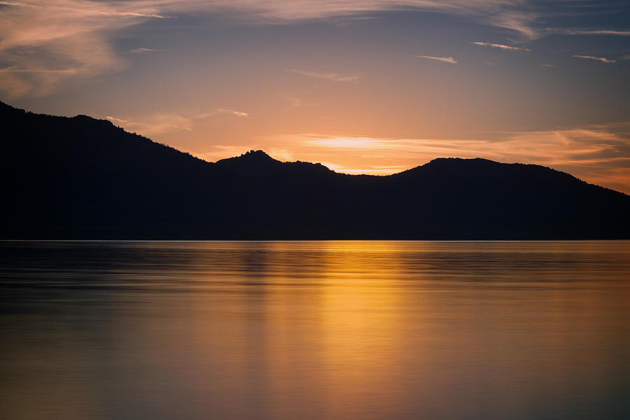 Mountain Sunset Photograph by Ricky Barnard