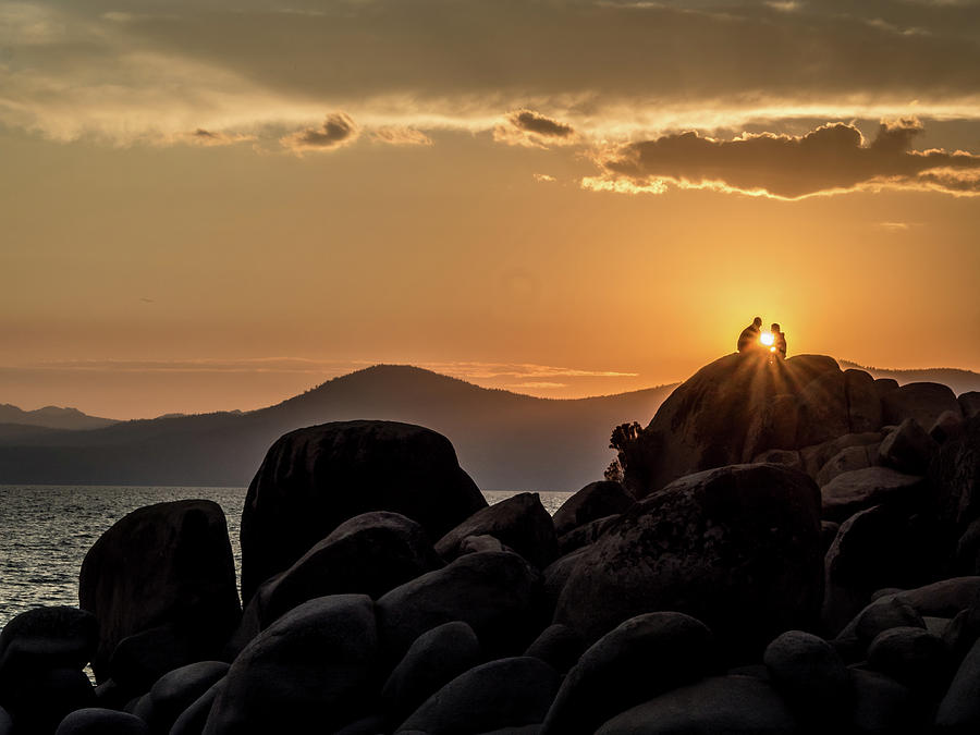 Mountain Sunset Romance Photograph by Martin Gollery