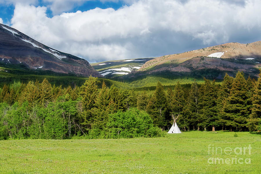 Mountain Teepee Photograph by David Arment