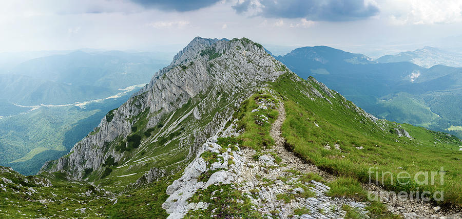 Mountain top panorama Photograph by Ragnar Lothbrok