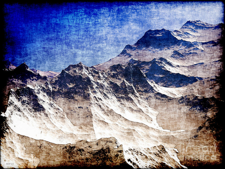 Mountain Top Digital Art by Phil Perkins - Fine Art America