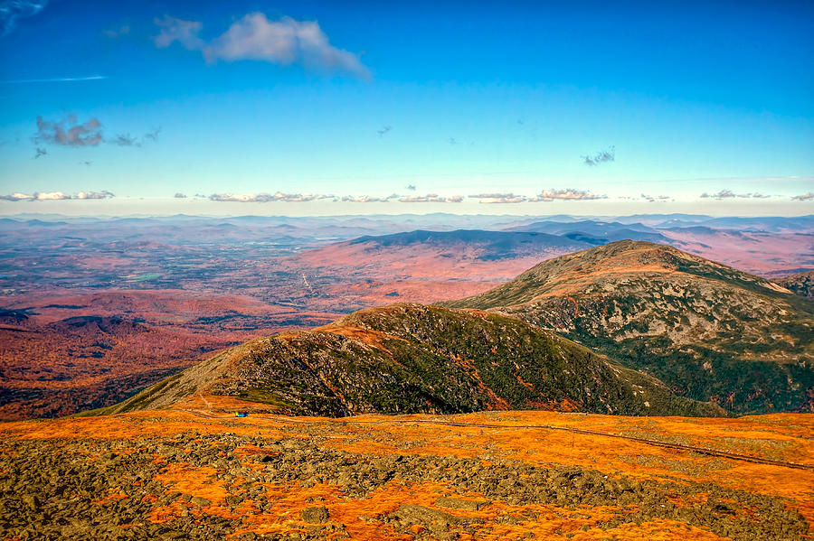 Mountain Tops - Blanket of Color Photograph by Black Brook Photography