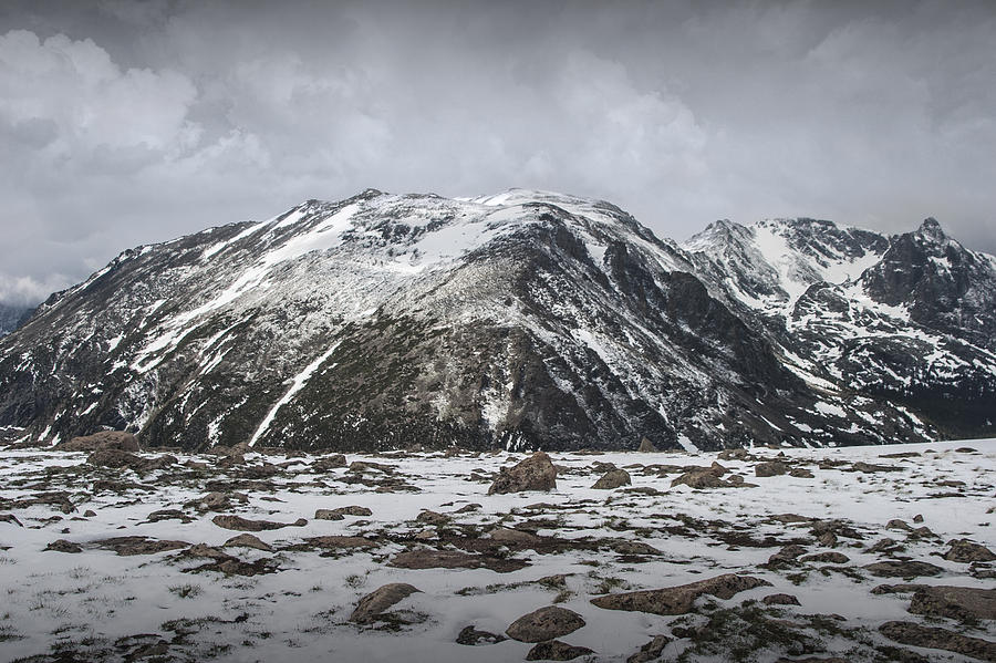 Mountain Tops in Rocky Mountain National Park Photograph by Randall Nyhof