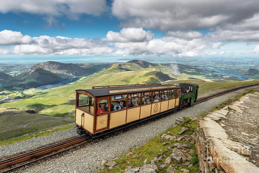 Mountain Train Photograph by Adrian Evans