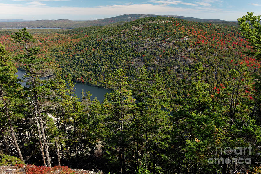 Mountain View, Acadia National Park Photograph by Kevin Shields
