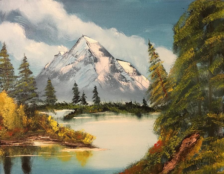 Mountain View Painting by Brian White