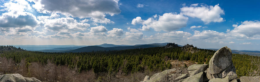 mountain view, Harz Photograph by Andreas Levi