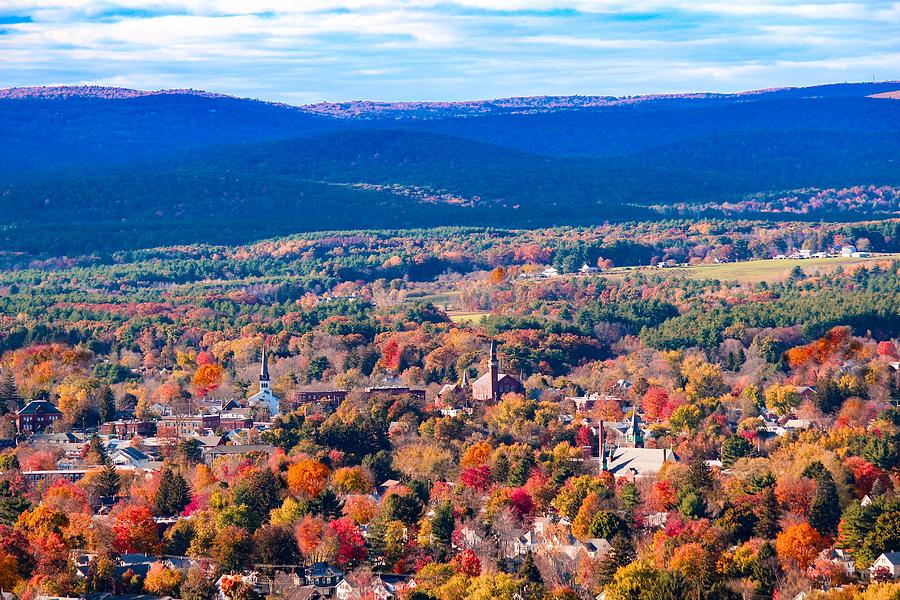 Mountain view of Easthampton, MA by Sven Kielhorn Mountain view of Easthampton, MA by Sven Kielhorn