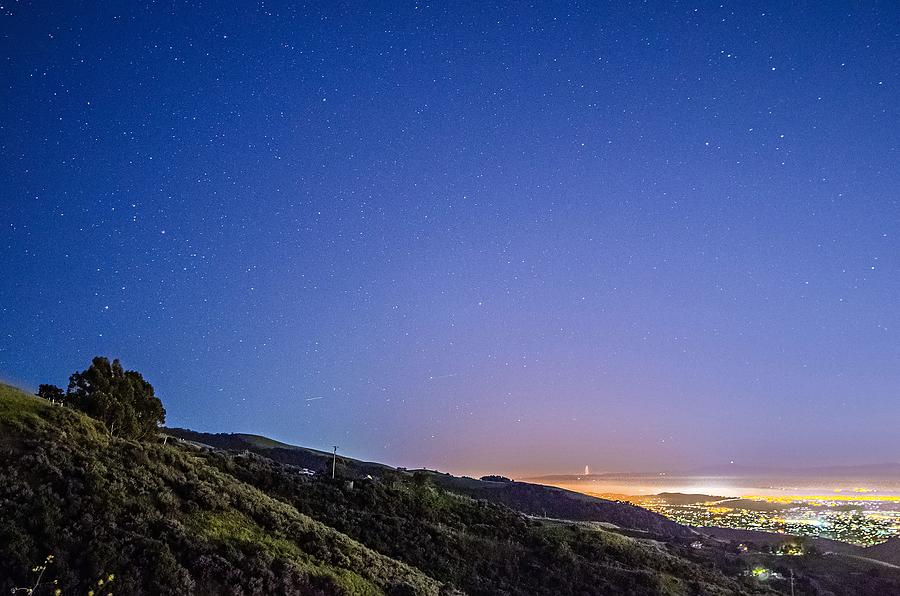 Mountain View Of San Jose California Photograph by Alex Grichenko