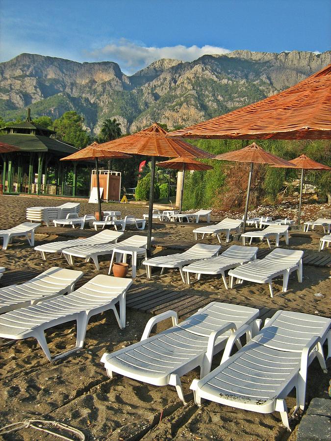 Mountain view on the beach Photograph by Vlad Radulian - Fine Art America