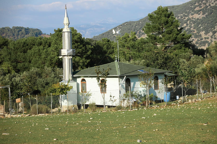 Architecture Photograph - Mountain Village Mosque by Phyllis Taylor