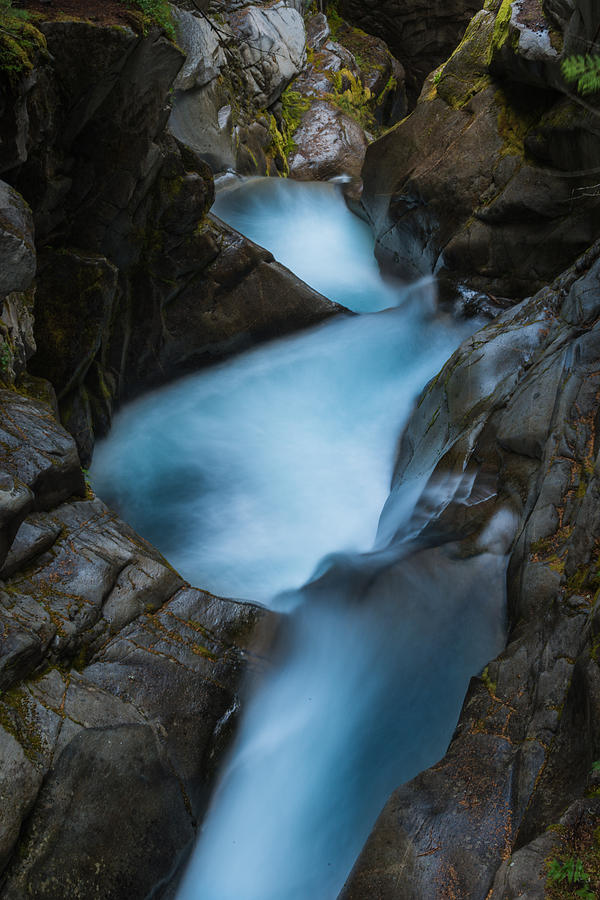 Waterfall Photograph - Mountain Waterfalls 5863 by Chris McKenna